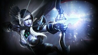 Drow Ranger Fan Art Wallpaper Dota HD