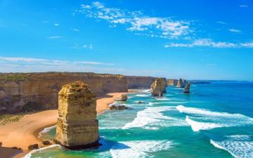 The Twelve Apostles Stack In Victoria Wallpaper Beach