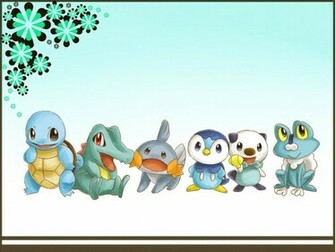 Water Starter Pokemon Wallpaper