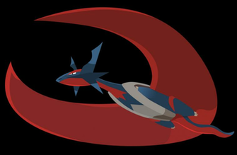 Mega Salamence Vector Pokemon Oras By Firedragonmatty