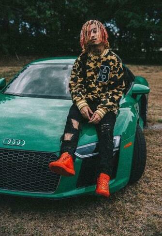 Lil Pump Phone Wallpaper Top Background