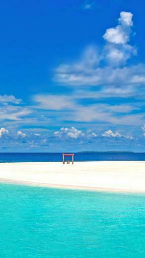 Tropical Beach iPhone 5s Wallpaper iPad