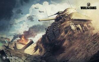 M4 Sherman World Of Tanks Wallpaper HD