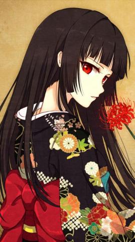 Jigoku Shoujo Hell Girl Enma Ai HD Wallpaper