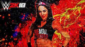 Brie Bella Wwe 2k18 Custom Wallpaper By Ambriegnsasylum16