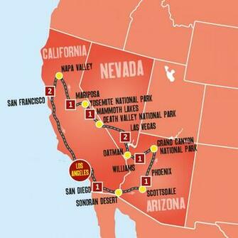 Us Holidays West Coast Coach Tours Expat Explore Travel