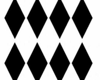 Harlequin Diamond Pattern Stencils