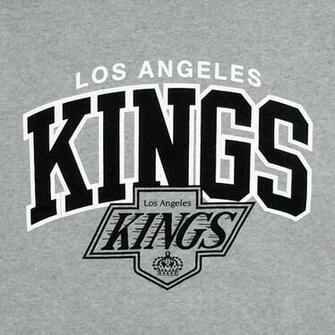 Logo Tee Description Los Angeles Kings Arch By Mitchell Ness