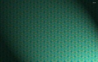 Green Swirl Pattern Wallpaper