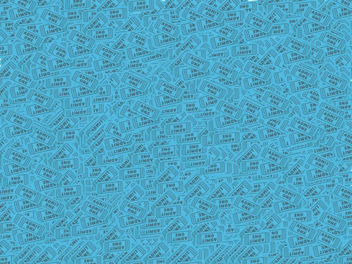 Background Admit One Tickets Background Blue Green And