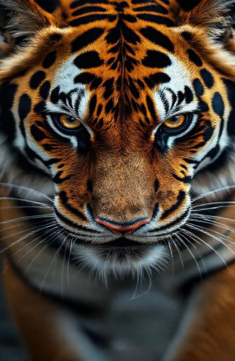 Angry Tiger Eyes Wallpaper