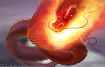 Wallpaper Dragon Fire Cg Steve Argyle