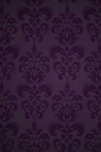 Purple Damask Wallpaper iPhone In