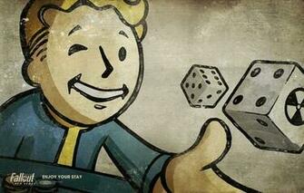Wallpaper Fallout New Vegas Vault Boy Bones Radiation