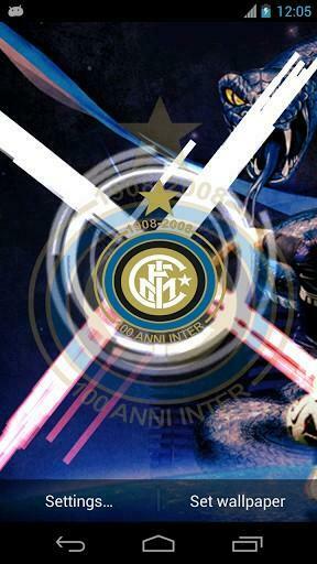 Phone Inter Milan Fb Club Live Wallpaper Is An Interactive