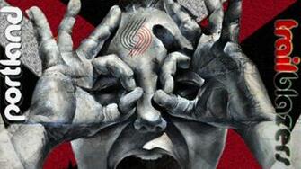 Street Art Portland Blazers Trailblazers Wallpaper Background