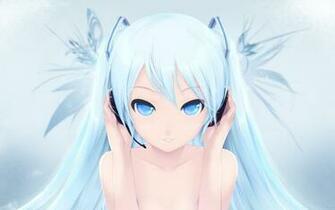 Ecchi Blue Eyes Hair Wallpaper High Quality
