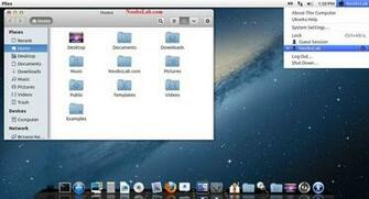 Mac Os X Theme For Ubuntu Raring Ringtail Linux Mint