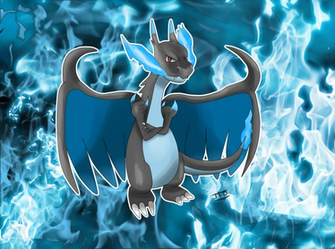 Mega Evolution Pokemon Fan Art Charizard X By Jackfrostoverland