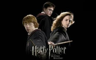 Harry Ron And Hermione Wallpaper