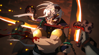 Tanjiro Kamado Tengen Uzui Vs Gyutaro