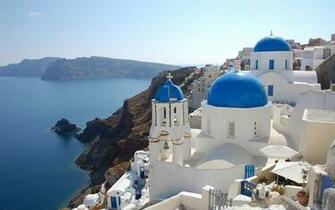 Greece Widescreen Wallpaper