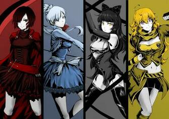 Rwby Ruby Weiss Blake And Yang