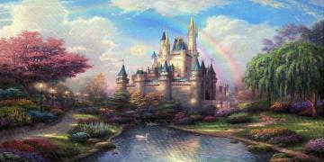 Amazon Fantasy Castle X Cp Backdrop Computer Printed