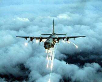 Ac Spectre Gunship Transport Wallpaper Image Featuring Aircraft