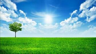 Sunny Day Beautiful Landscape Wallpaper For Desktop