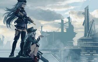 Wallpaper Girls Frontline Hk416 2girls Aamond G11 Image For