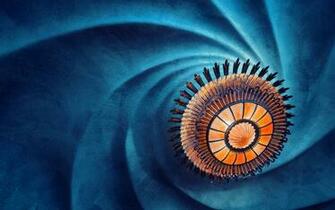 Mechanical Sun Desktop Wallpaper