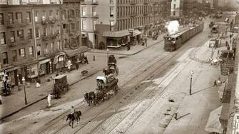 City Old Retro Horses Wallpaper High Quality And