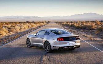 Ford Mustang Silver Static Wallpaper