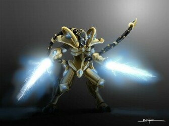 Protoss Zealot By Sanggene