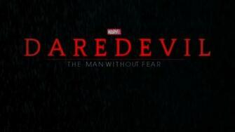 Marvel S Daredevil The Man Without Fear Logo By Thedarkrinnegan