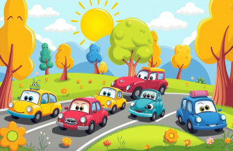 Wallpaper Cars Cartoon