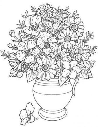 Flower Coloring S For Adults