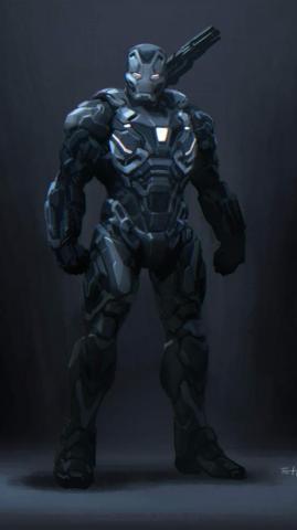 War Machine Art iPhone Wallpaper