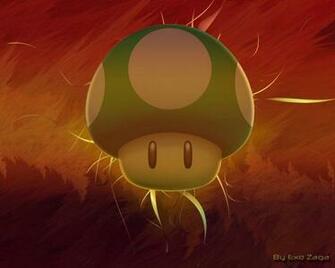 Mario Mushroom Wallpaper
