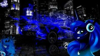 Princess Luna Gamer Desktop Need For Espeed By Serenitysartwork On