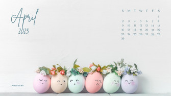 April Calendar Wallpaper HD Net