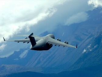 Globemaster Iii Over Alaska A C Banks After