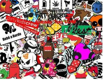 Sticker Bomb Real Madrid Wallpaper