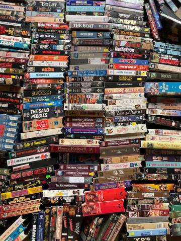 Building New Shelves For All My Tapes They Ended Up On The