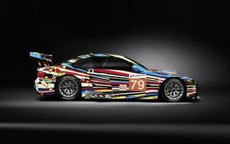 Colorful Bmw Racing Car Cool Wallpaper