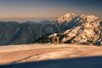 Snow Mountain Sunset