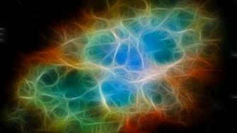 Icons By Oddone Fractal Crab Nebula Wallpaper