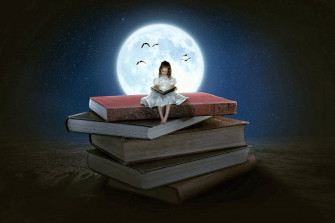 Reading Book Wallpaper
