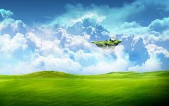 Castle Sky Panorama HD Wallpaper